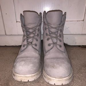 grey timberland boots